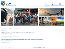 Tablet Screenshot of dsm.com